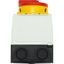 Main switch, T0, 20 A, surface mounting, 4 contact unit(s), 8-pole, Emergency switching off function, With red rotary handle and yellow locking ring, thumbnail 35