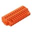 1-conductor female connector CAGE CLAMP® 2.5 mm² orange thumbnail 1