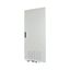 Section door, ventilated IP42, hinges right, HxW = 1400 x 300mm, grey thumbnail 4