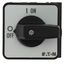 On-Off switch, P1, 40 A, rear mounting, 3 pole, 1 N/O, 1 N/C, with black thumb grip and front plate thumbnail 7