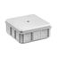 Surface junction box NSW90x90 grey thumbnail 2