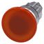 Illuminated mushroom pushbutton, 22 mm, round, metal, shiny, amber, 40 mm, momentary contact  3SU1051-1BD00-0AA0-Z Y10 thumbnail 1