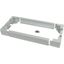 Plinth for cable connection baseframe, HxW=100x300mm, D=800mm, grey thumbnail 5