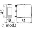 2-pole protection module 255V for DEHNrail M surge arrester thumbnail 2