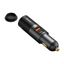 Car Quick Charger with Cigarette Lighter Port 12-24V 120W USB + USB-C, Gray thumbnail 3