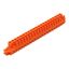 THT female header straight Pin spacing 5.08 mm orange thumbnail 1