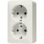 SCHUKO® socket, 47 mm high 6020KIA thumbnail 1
