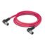 sercos cable M12D plug angled M12D plug angled red thumbnail 1
