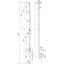 Air-term. mast L 11m w. HVI Conductor D 20mm Cu L min. 10.0m black -KI thumbnail 2