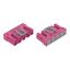 Plug for PCBs angled 5-pole pink thumbnail 1