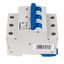 Miniature Circuit Breaker (MCB) AMPARO 10kA, C 1A, 3-pole thumbnail 2