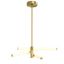 Modern Axis Pendant Lamp Gold thumbnail 3