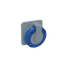 432RAU9W Panel mounted socket thumbnail 3