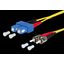 OpDAT patch cord SC-D/2xST OS2, 1.0 m thumbnail 2