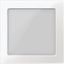 Central plate with window, polar white, glossy, System M thumbnail 4