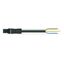 pre-assembled connecting cable;Eca;Plug/open-ended;black thumbnail 1