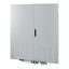 Section door, ventilated IP42, two wings, HxW = 1400 x 1000mm, grey thumbnail 2