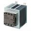 Solid state relay, 3-pole, DIN-track mounting, 45 A, 528 VAC max thumbnail 1