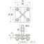 Connect. clamp f. fixed earthing point M10 for Rd 7-10/Fl30-40mm, St/t thumbnail 2