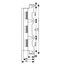 Universal busbar support, 3-pole, long, 60mm system thumbnail 3