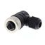 Field assembly connector, M12 right-angle socket (female), 4-poles, sc thumbnail 5