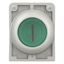 Illuminated pushbutton actuator, RMQ-Titan, Flat, momentary, green, inscribed 1, Metal bezel thumbnail 9