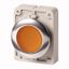 Illuminated pushbutton actuator, RMQ-Titan, Flat, momentary, orange, Blank, Metal bezel thumbnail 1