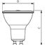 MASTER LEDspot GU10 UltraEfficient -  LED-lamp/Multi-LED -  Power Consumption: 2.1 W -  Energy Efficiency Class: A thumbnail 2