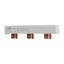 BUSBAR, low voltage, 100 A, AC 600 V, DC 600 V, 23 x 37 x 159 mm, 9P, UL thumbnail 21