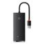 Hub USB-A 4xUSB 3.0 Ports 25cm, Black thumbnail 3