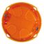 Multimaterial simple Batibox flush-mounting box for floor socket - Ø 80 mm thumbnail 3
