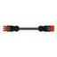 pre-assembled interconnecting cable Cca Socket/plug red thumbnail 4