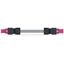 pre-assembled interconnecting cable Eca Socket/plug pink thumbnail 2