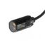 Photoelectric sensor, M18 threaded barrel, plastic, red LED, backgroun thumbnail 1