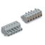 1-conductor female connector push-button Push-in CAGE CLAMP® gray thumbnail 5