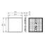 CoreLine Panel G6, All-in, 38 W, 26 W, 600x600 mm, VPC, 3100 lm, 3600 lm, 4300 lm, 4000 K, CRI90, DALI thumbnail 2