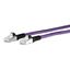 Patch cord Cat.6A AWG 26 5.0 m purple-black thumbnail 1