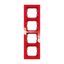 1725-287 Cover Frame Busch-axcent® Red thumbnail 3