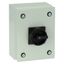 Main switch, P1, 40 A, surface mounting, 3 pole + N, STOP function, With black rotary handle and locking ring, Lockable in the 0 (Off) position, in st thumbnail 13