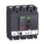 circuit breaker ComPact NSX160F, 36 kA at 415 VAC, MicroLogic 2.2 trip unit 160 A, 4 poles 4d thumbnail 4