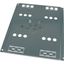 Mounting plate, +mounting kit, for NZM2, vertical, 4p, HxW=400x425mm thumbnail 4