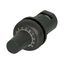 Potentiometer, Classical, M22, 22.5 mm, R 470 kΩ, P 0.5 W, Bezel: black thumbnail 3