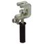 Universal clamp with insulated handle f. Fl/Rd -30mm and fixed ball po thumbnail 1