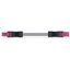 pre-assembled interconnecting cable Eca Socket/plug pink thumbnail 2