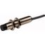 Proximity switch, E57 Global Series, 1 N/O, 2-wire, 20 - 250 V AC, M12 x 1 mm, Sn= 4 mm, Non-flush, Metal, 2 m connection cable thumbnail 1
