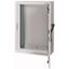 Surface-mounted installation distributor IP55, EP, WxHxD=600x1460x270mm, white, swivel lever thumbnail 3