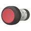Pushbutton, Flat, maintained, 2 NC, Screw connection, red, Blank, Bezel: black thumbnail 2