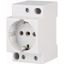 Schuko socket, 10/16A, 250V AC thumbnail 3