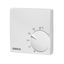 Polar white room controller extra flat, 5-30C, AC 230V, 1 changeover contact, 5/5 A, RAL 9010 thumbnail 2