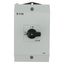 On-Off switch, P1, 40 A, surface mounting, 3 pole, 1 N/O, 1 N/C, with black thumb grip and front plate thumbnail 13
